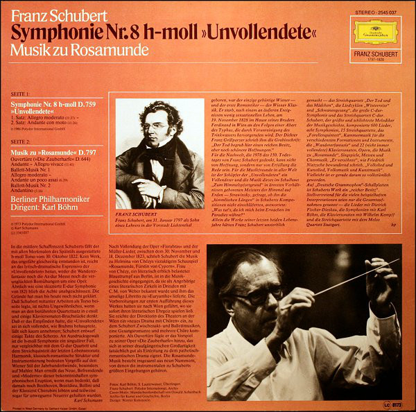 Franz Schubert - Berliner Philharmoniker, Karl Böhm-1