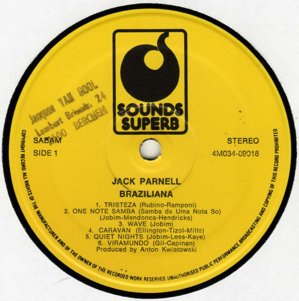 Jack Parnell & His Orchestra-0