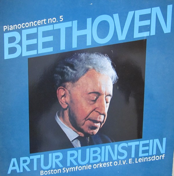 Ludwig van Beethoven, Arthur Rubinstein, Boston Symphony Orchestra, Erich Leinsdorf-0