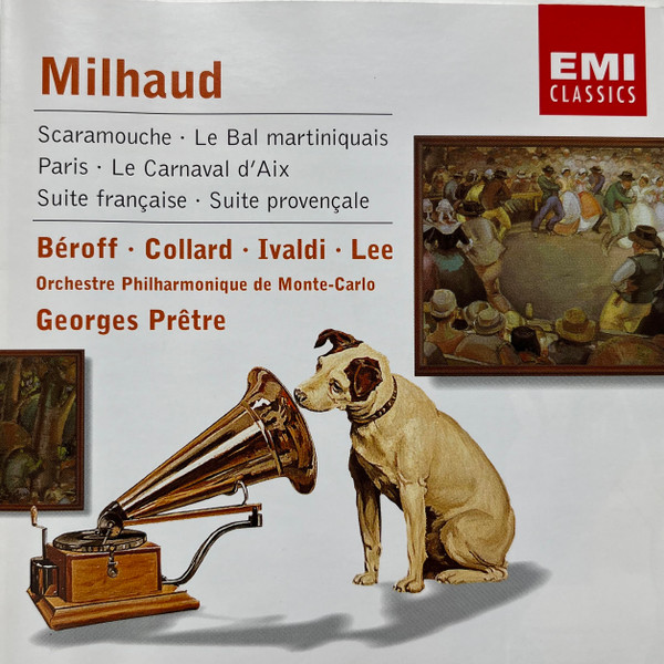 Darius Milhaud, Michel Béroff, Christian Ivaldi, Jean-Philippe Collard, Noël Lee, Orchestre Philharmonique De Monte-Carlo, Georges Prêtre-0