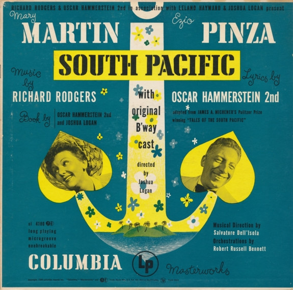 Mary Martin, Ezio Pinza, Rodgers & Hammerstein With "South Pacific" Original Broadway Cast-0