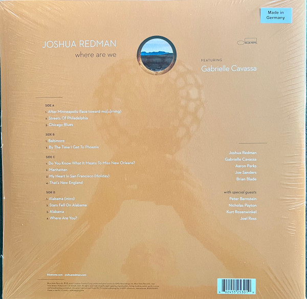 Joshua Redman Featuring Gabrielle Cavassa-1