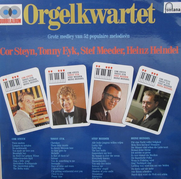 Cor Steyn, Tonny Eyk, Stef Meeder, Heinz Heindel-0