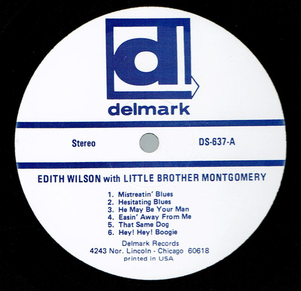 Edith Wilson With Little Brother Montgomery & The State Street Ramblers-1