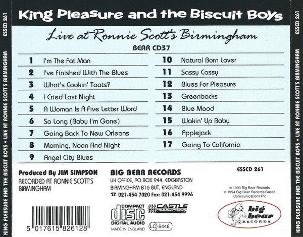 King Pleasure And The Biscuit Boys-1