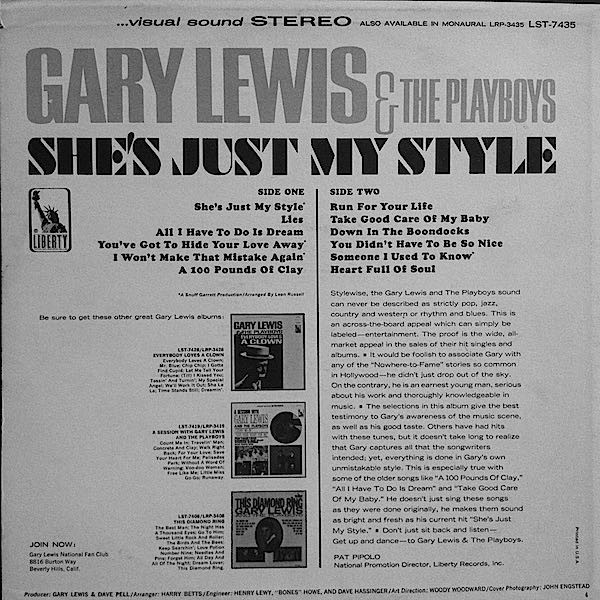 Gary Lewis & The Playboys-1