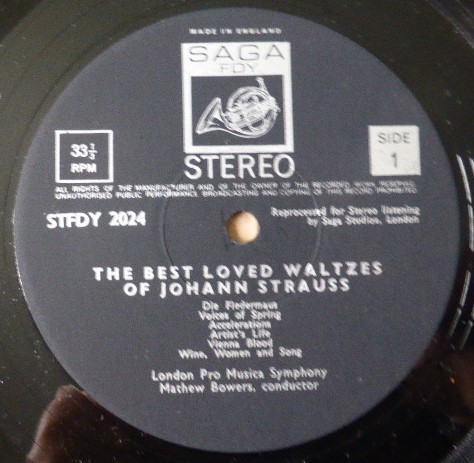 Johann Strauss Jr., The London "Pro Musica" Symphony Orchestra, Mathew Bowers-0