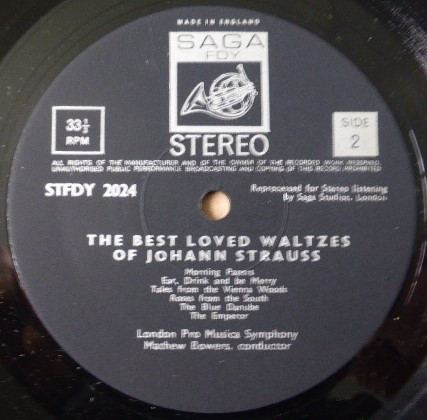 Johann Strauss Jr., The London "Pro Musica" Symphony Orchestra, Mathew Bowers-1