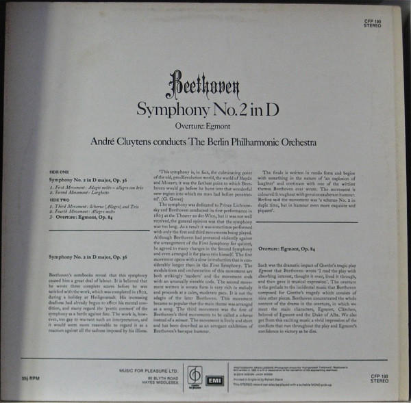Ludwig van Beethoven, André Cluytens Conducts Berliner Philharmoniker-1