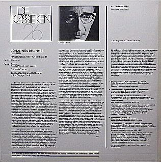 Johannes Brahms - London Symphony Orchestra, Clifford Curzon, George Szell-1