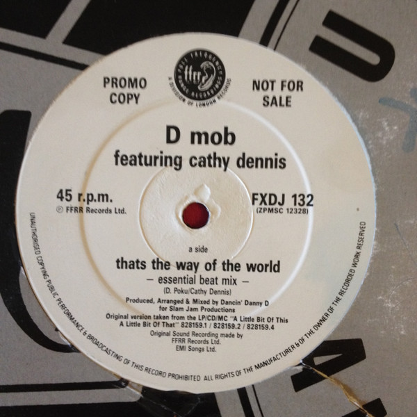 D Mob Featuring Cathy Dennis-0