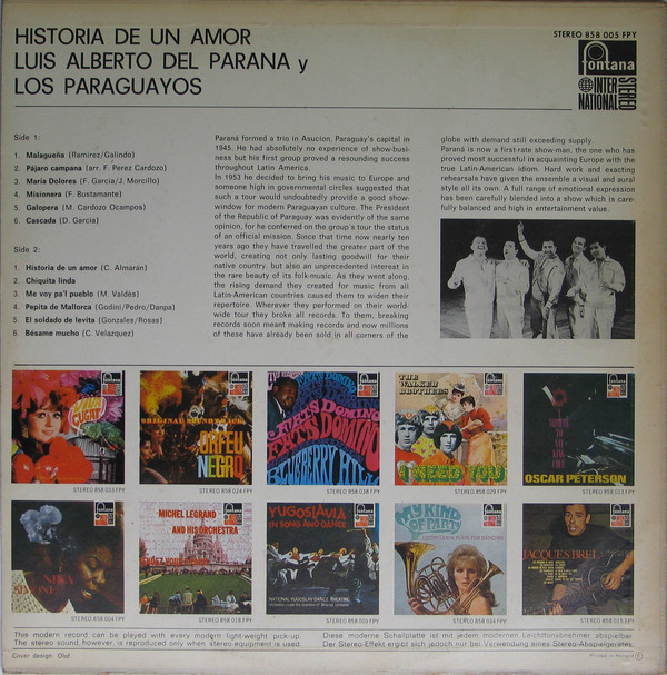 Luis Alberto Del Parana Y Los Paraguayos-1