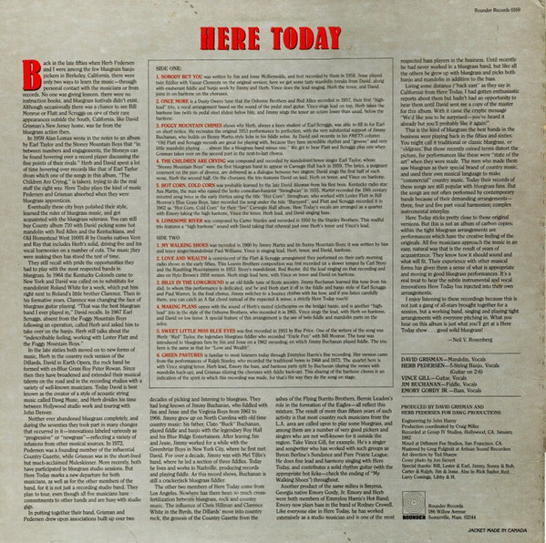 David Grisman / Herb Pedersen / Vince Gill / Jim Buchanan / Emory Gordy, Jr.-1