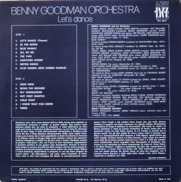 Benny Goodman And His Orchestra-1