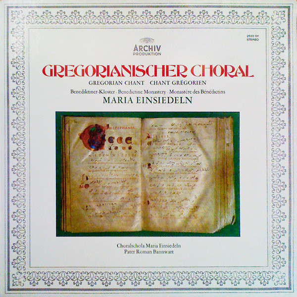 Choralschola Kloster Einsiedeln, Pater Roman Bannwart-0