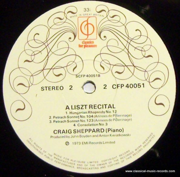 Craig Sheppard – Franz Liszt-1