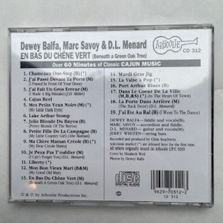 Dewey Balfa, Marc Savoy & D. L. Menard-1