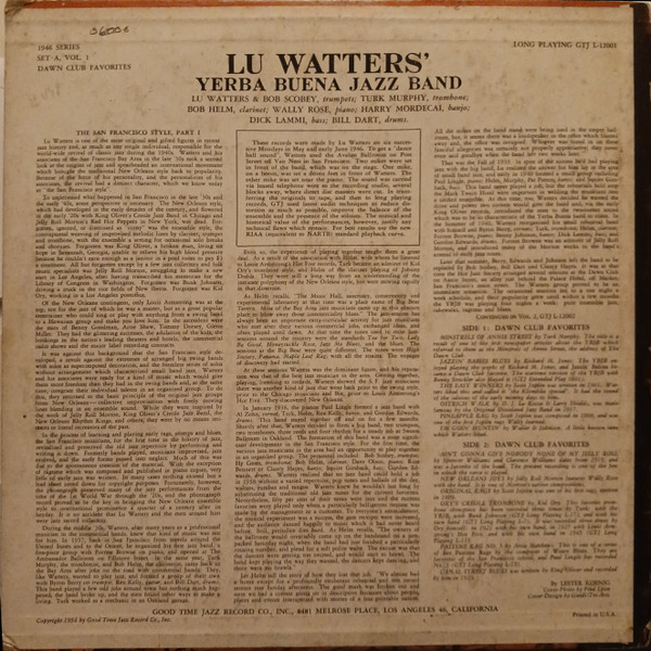 Lu Watters And The Yerba Buena Jazz Band-1