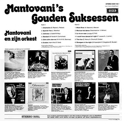 Mantovani And His Orchestra-1