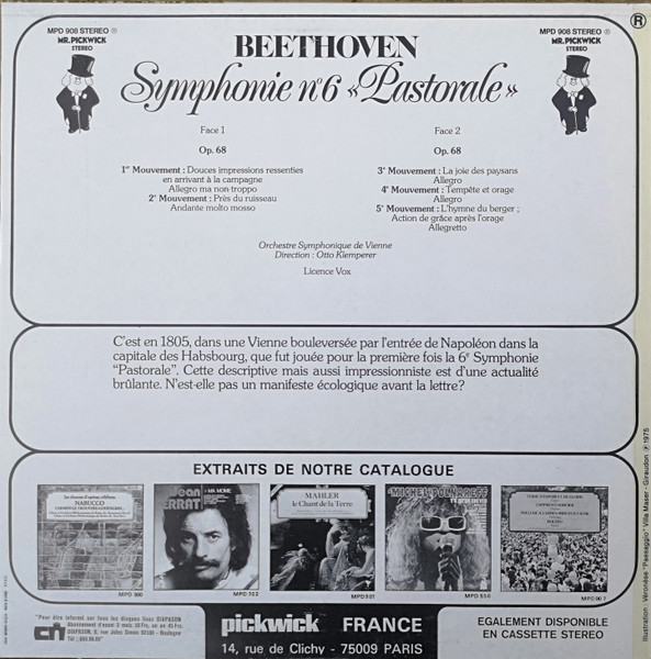 Ludwig van Beethoven, Wiener Symphoniker - Direction: Otto Klemperer-1