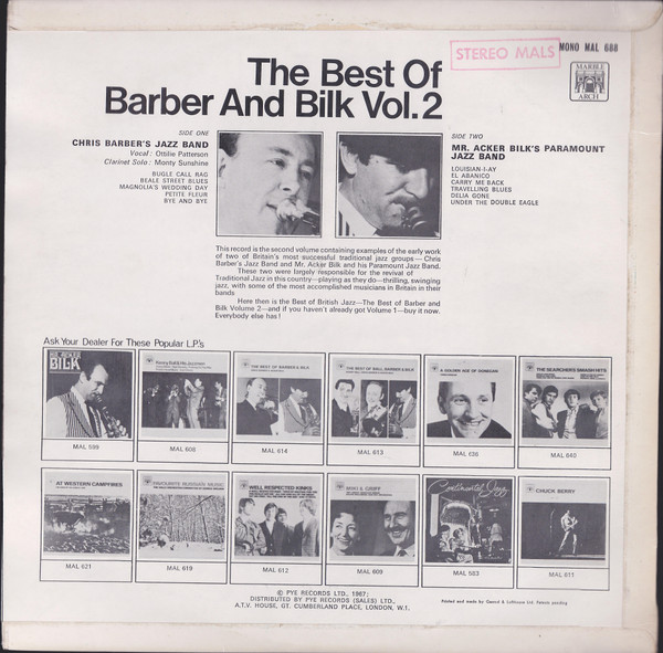 Chris Barber's Jazz Band / Acker Bilk And His Paramount Jazz Band-1