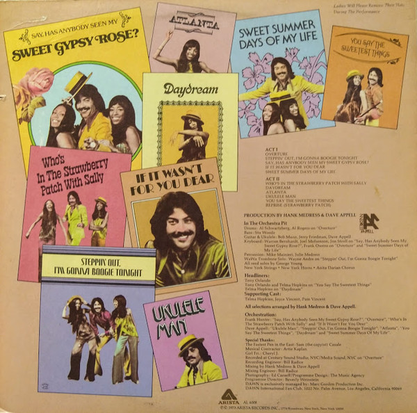 Dawn (5) Featuring Tony Orlando-1