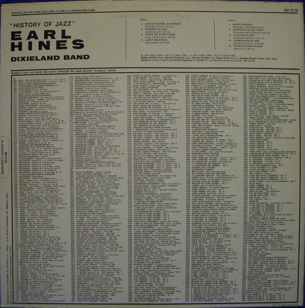 Earl Hines' Dixieland Band-1