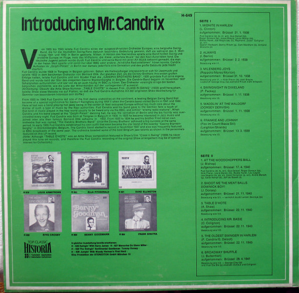Fud Candrix Et Son Orchestre-1