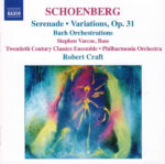 Arnold Schoenberg, Stephen Varcoe, Twentieth Century Classics Ensemble • Philharmonia Orchestra, Robert Craft-0