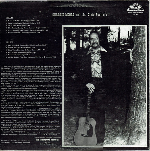 Charlie Moore And The Dixie Partners-1