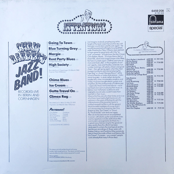 Chris Barber's Jazz Band-1