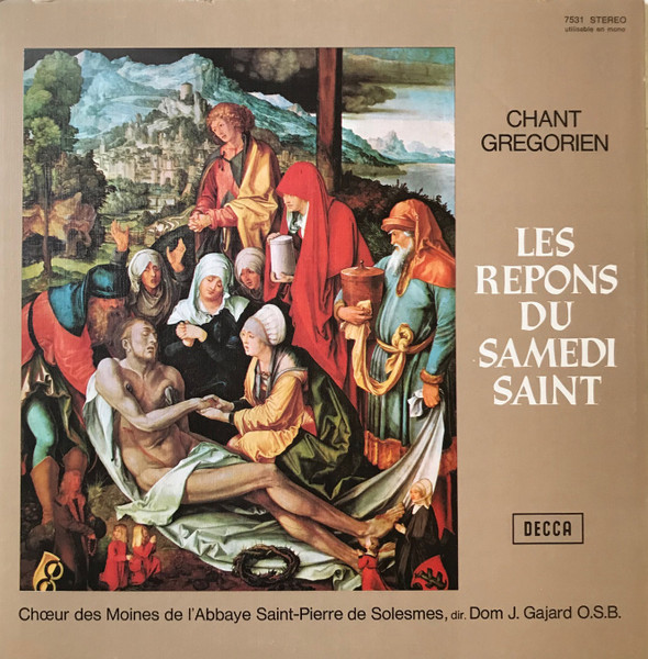 Chœur Des Moines De L'Abbaye Saint-Pierre De Solesmes, Dom Joseph Gajard-0