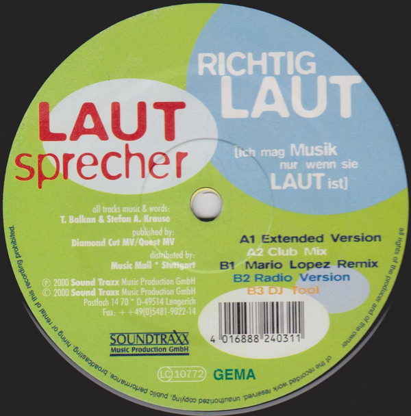 Laut Sprecher-1
