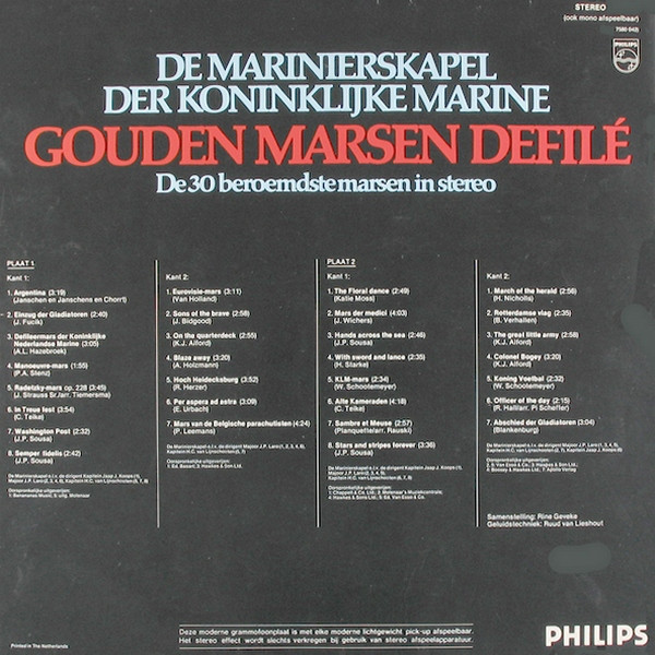 De Marinierskapel Der Koninklijke Marine-1