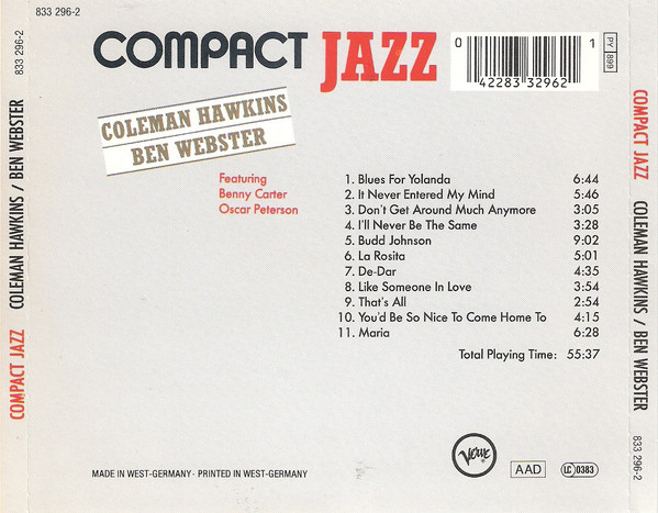 Coleman Hawkins / Ben Webster-1