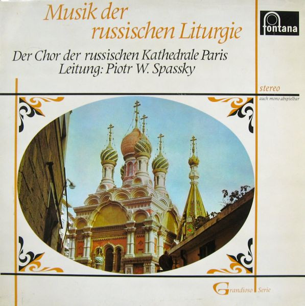Choeurs Russes De La Cathédrale Saint Alexandre Nevsky, Paris / Piotr V. Spassky-0