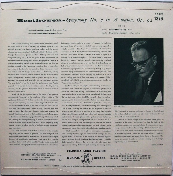 Ludwig van Beethoven - Otto Klemperer, Philharmonia Orchestra-1