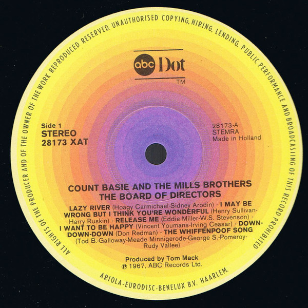 Count Basie And The Mills Brothers-1