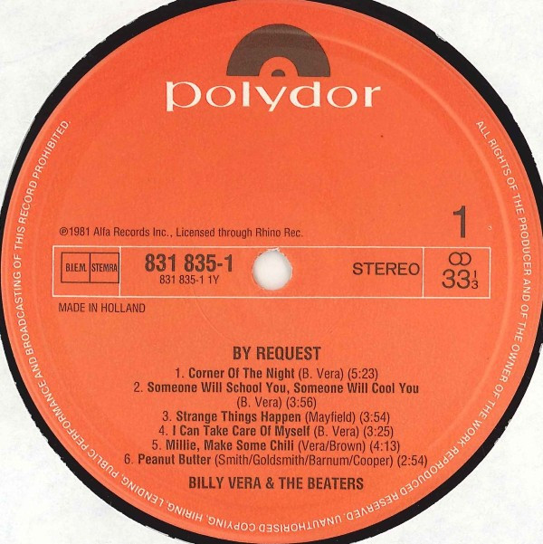 Billy Vera & The Beaters-1