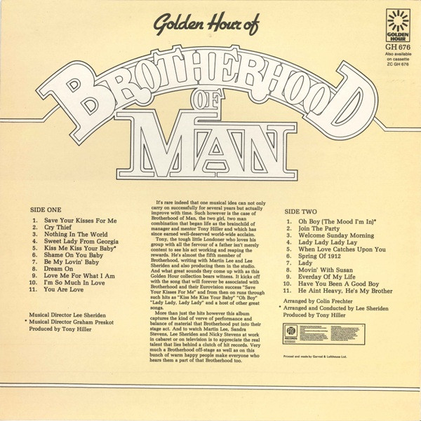 Brotherhood Of Man-1