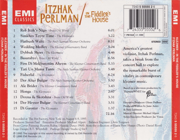 Itzhak Perlman - Brave Old World • The Klezmatics • The Andy Statman Klezmer Orchestra • Klezmer Conservatory Band-1