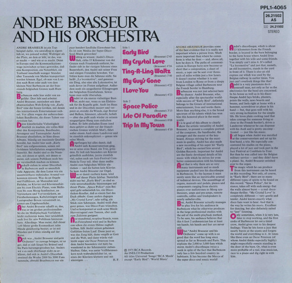 André Brasseur And His Orchestra-1