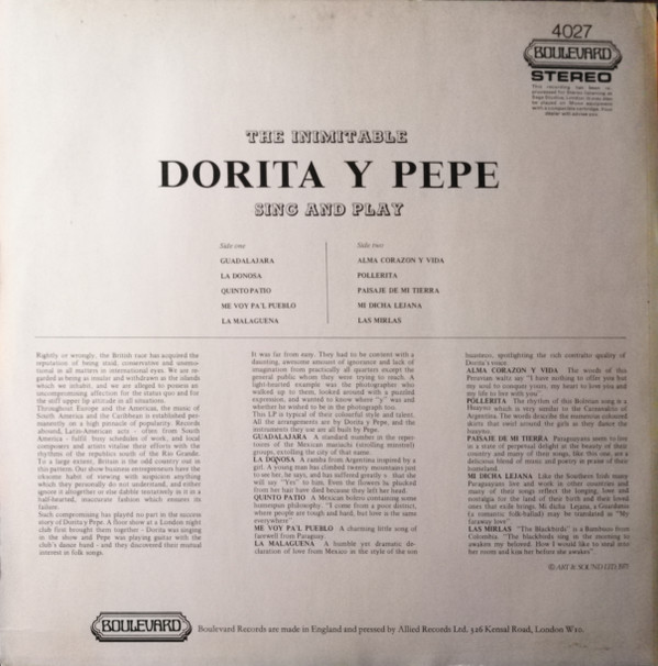 Dorita Y Pepe-1