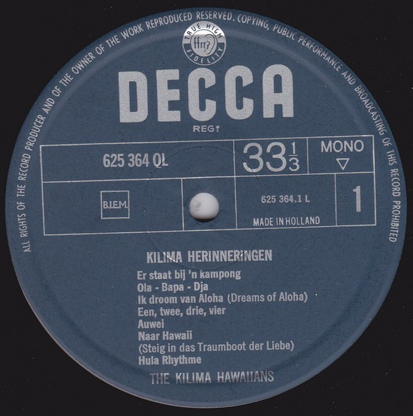 De Kilima Hawaiians-1