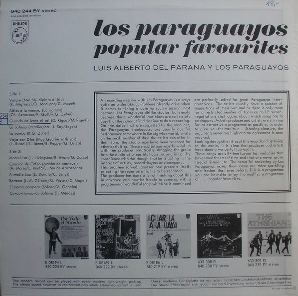 Luis Alberto del Parana y Los Paraguayos-1