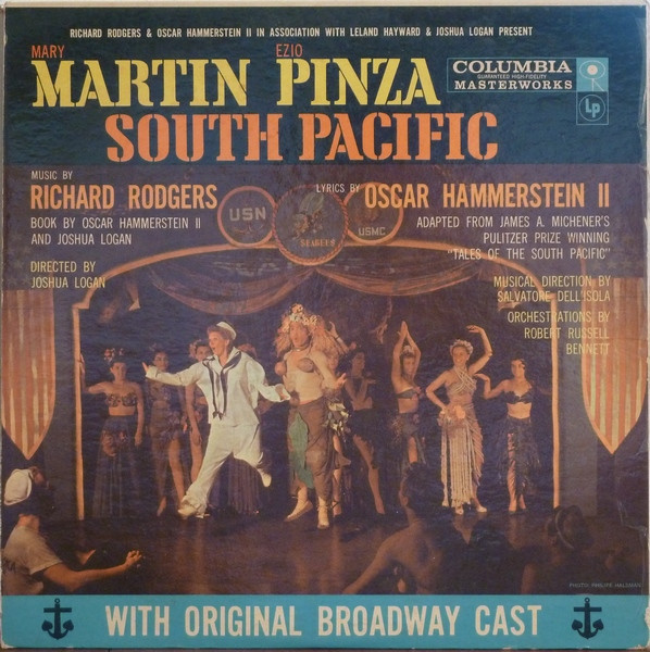 Mary Martin, Ezio Pinza, Rodgers & Hammerstein With "South Pacific" Original Broadway Cast-1