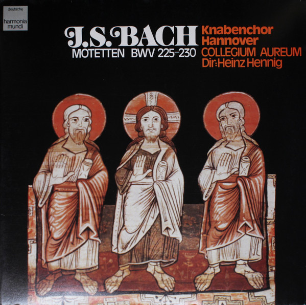 Johann Sebastian Bach - Knabenchor Hannover, Collegium Aureum Dir: Heinz Hennig-0