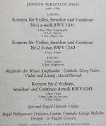 Johann Sebastian Bach / David Oistrach Und Igor Oistrach-4