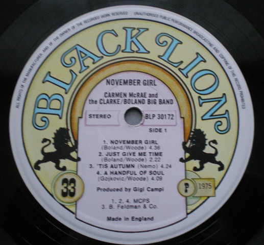 Carmen McRae And Clarke-Boland Big Band-1