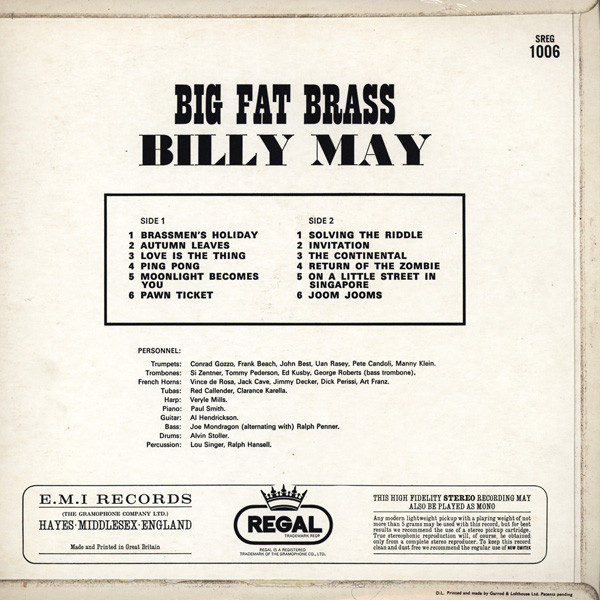 Billy May-1